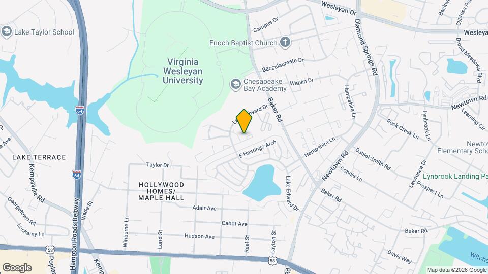 Wesleyan Courts Apartments and Nearby Virginia Beach Apartments For