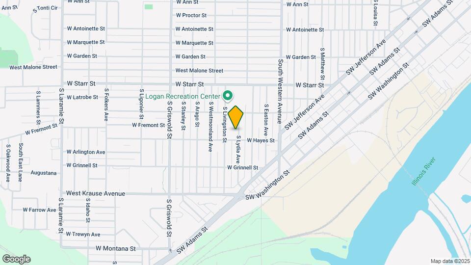 1531 S Lydia Ave Map and Location Details