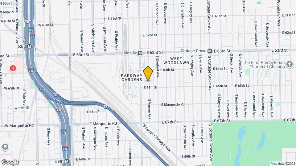 6440 S Vernon Ave Map and Location Details