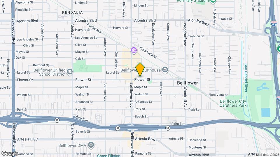 Unit 1/4 All Utilities Included Map and Location Details
