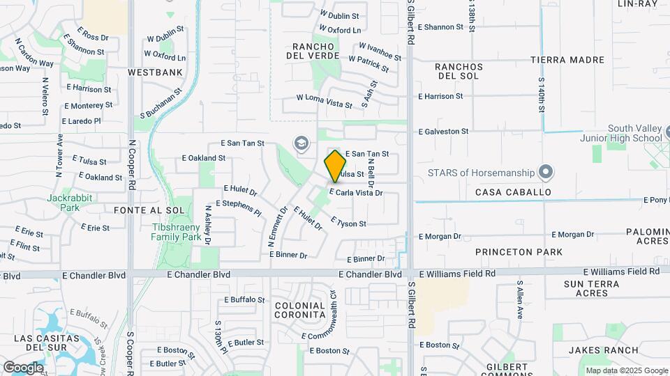 2720 E Carla Vista Dr Map and Location Details