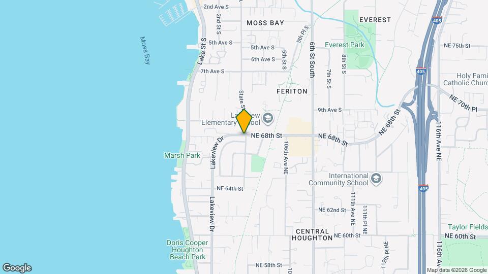 6805 103rd Ave NE Map and Location Details