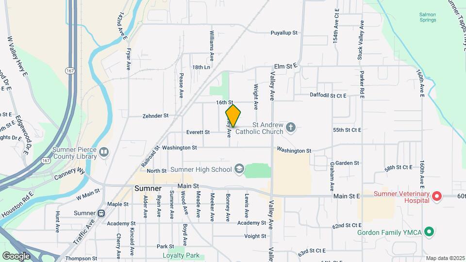 1325 Bonney Ave Mapa y Detalles de la Ubicación