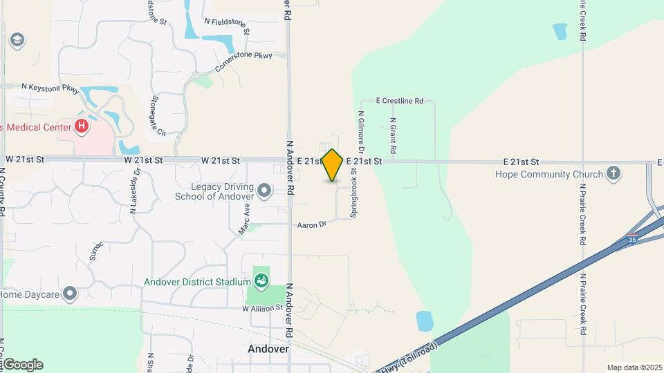 2015 Harvest Ridge Ct Map and Location Details