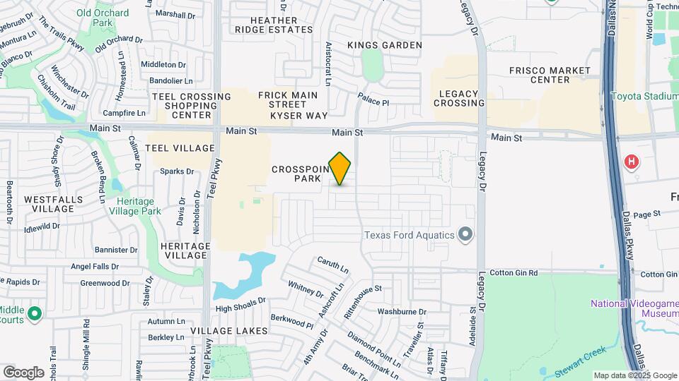 3672 Wellesley Ave Map and Location Details