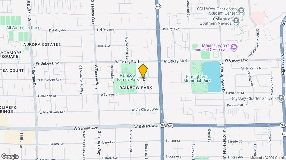 7015 W El Parque Ave Map and Location Details