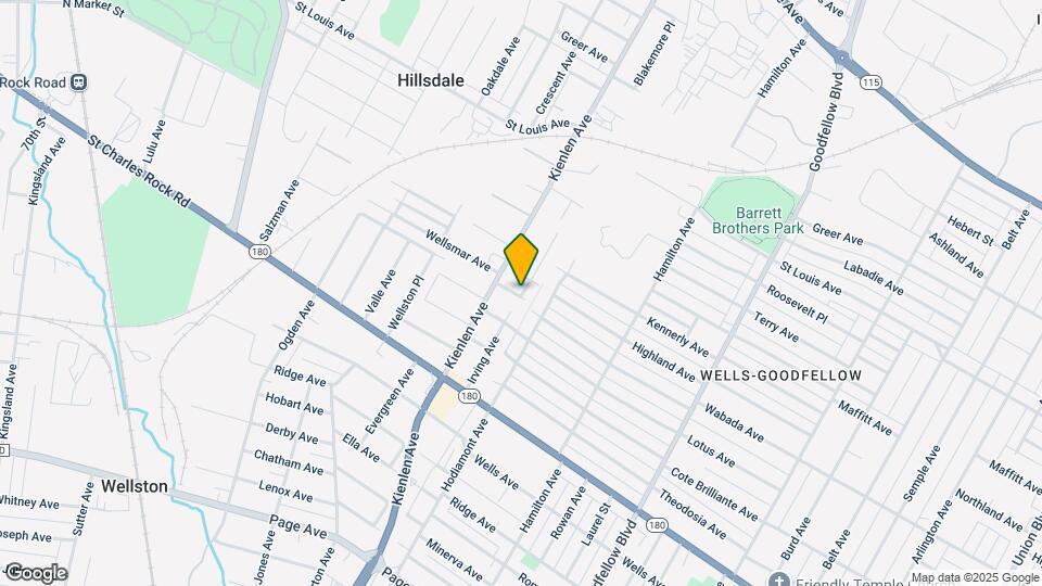 6201 Wabada Ave Map and Location Details