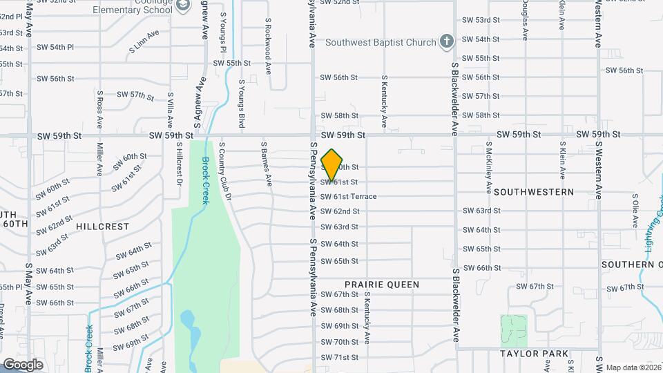 1612 SW 61st St Map and Location Details