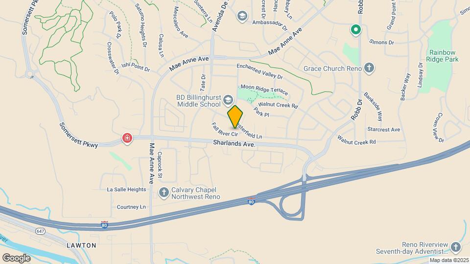 6511 Fall River Cir Map and Location Details