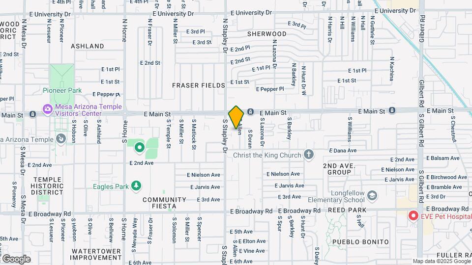 Sherwood Apartments Mapa y Detalles de la Ubicación