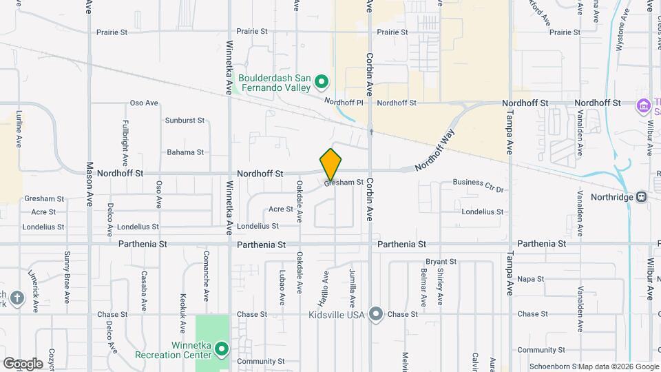 8839 Quartz Ave Map and Location Details