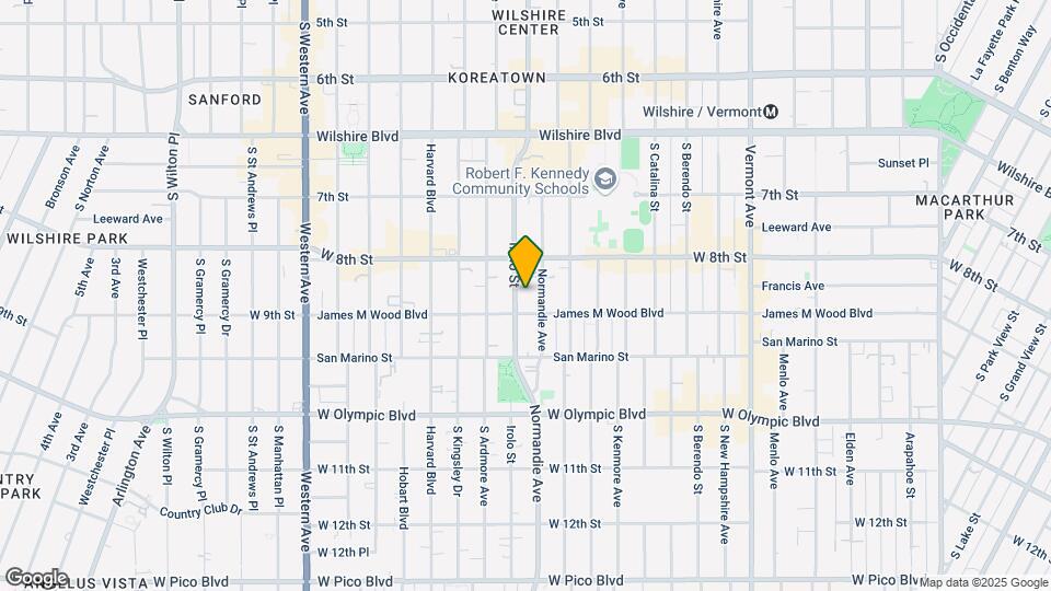 848 Irolo St-Unit -406 Mapa y Detalles de la Ubicación