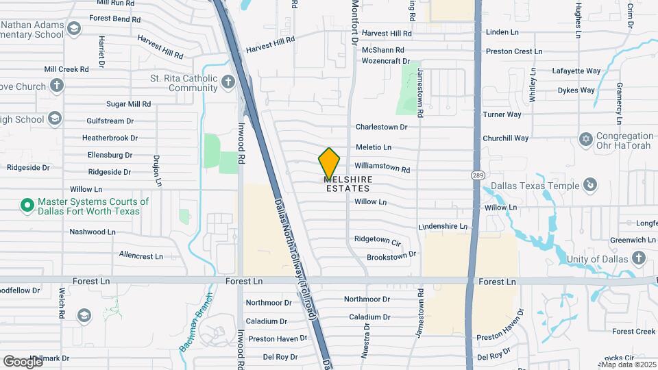 5624 Melshire Dr Map and Location Details