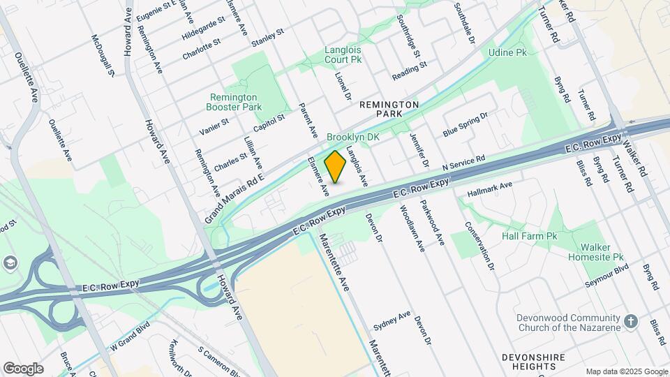 2950 Elsmere Ave Map and Location Details