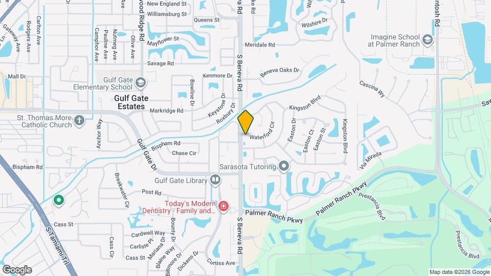 6545 Waterford Cir Mapa y Detalles de la Ubicación