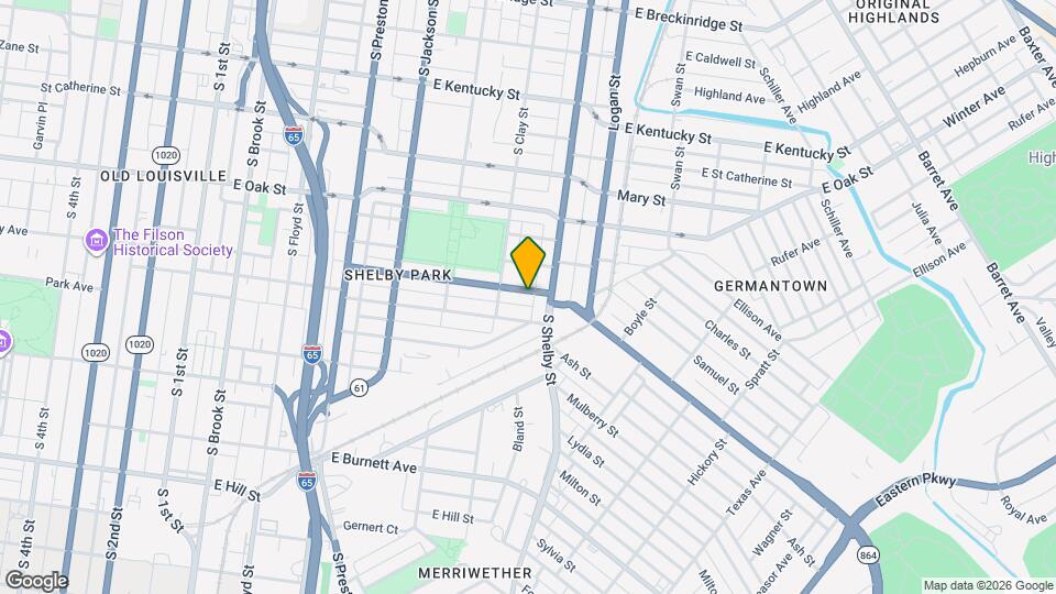 722 Camp St Map and Location Details
