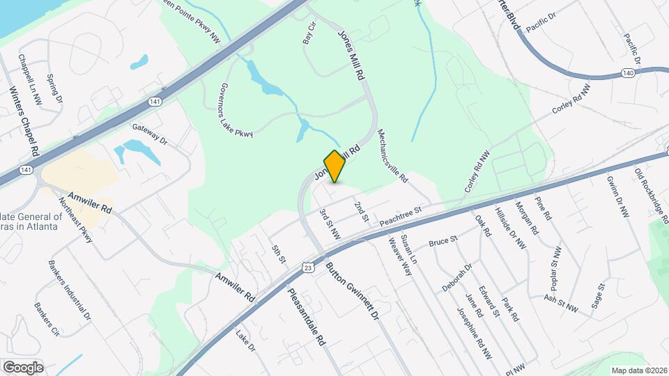 2805 Harmony Trail Rd Map and Location Details