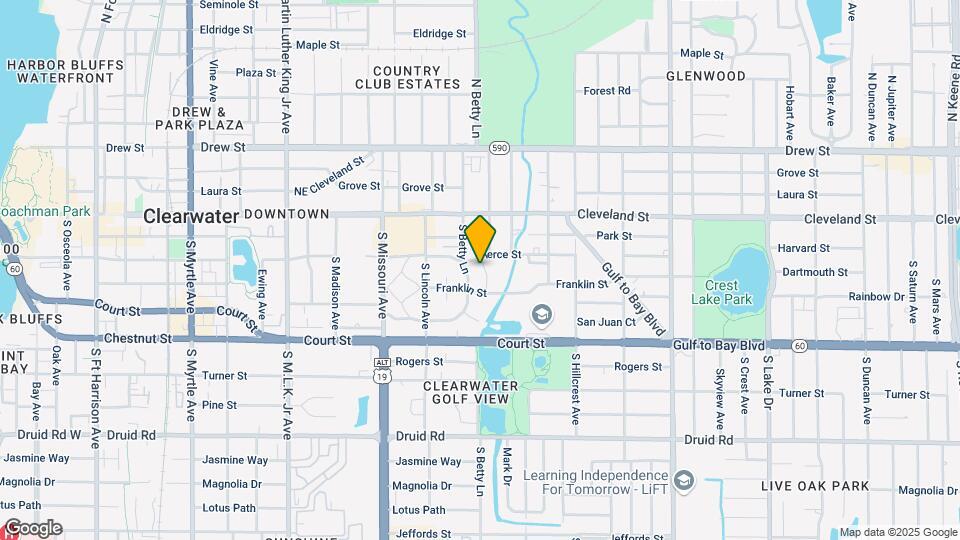 200 Waverly Way Map and Location Details