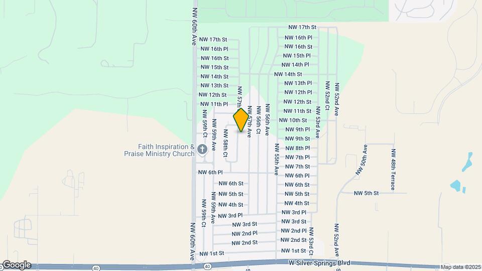 933 NW 57th Ct Map and Location Details