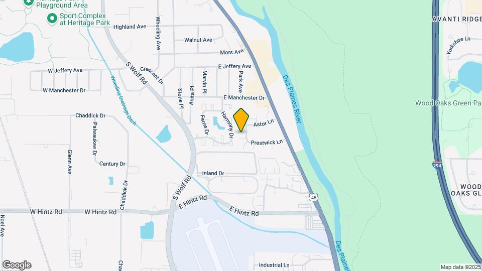 536 Prestwick Ln Map and Location Details