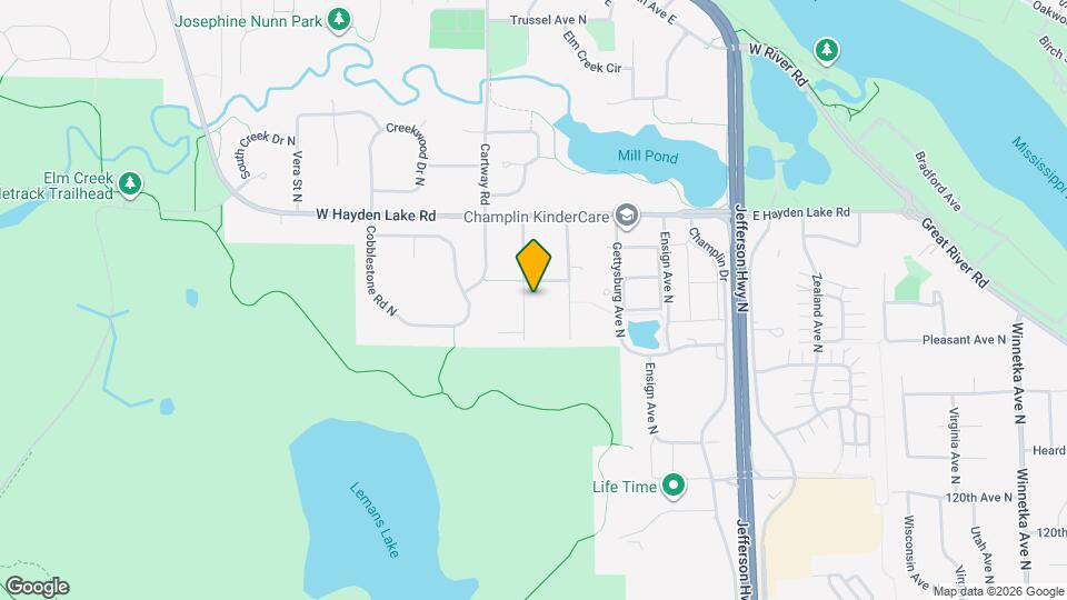 1305 Independence Ave N Map and Location Details