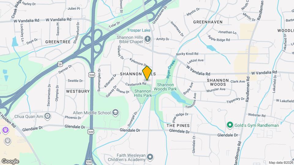 4017 Wexford Dr Map and Location Details