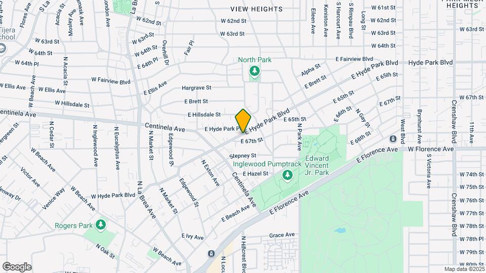 558 E Hyde Park Blvd Map and Location Details