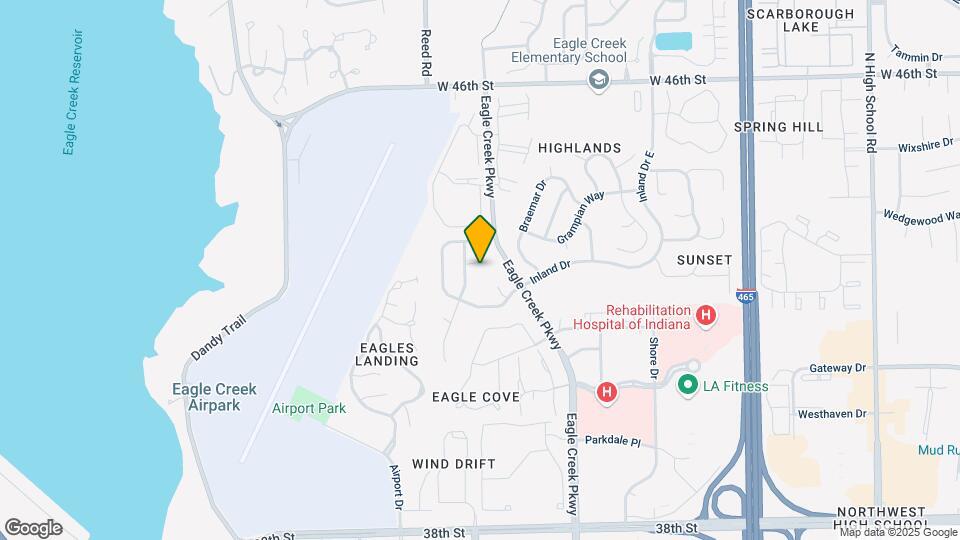 7183 Eagle Lake Ct Map and Location Details
