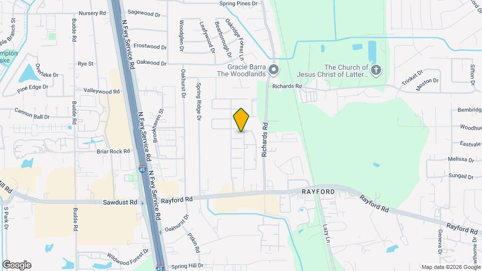 519 Holly Crest Dr Map and Location Details