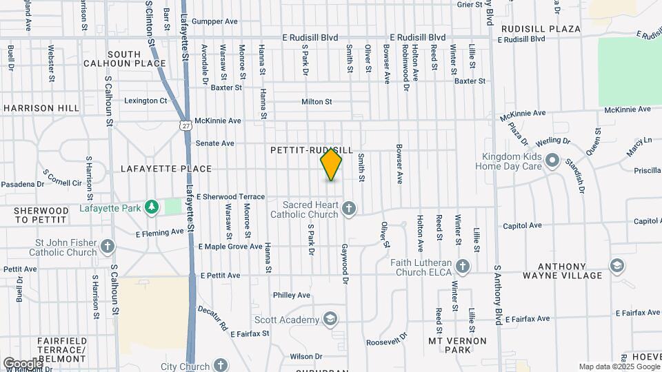 4523 Spatz Ave Map and Location Details