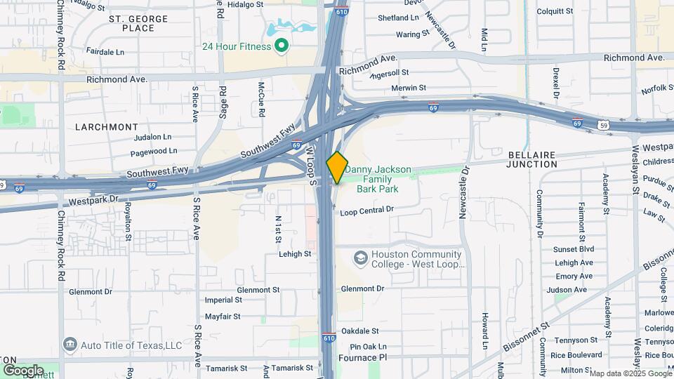 5335 W Loop S Map and Location Details
