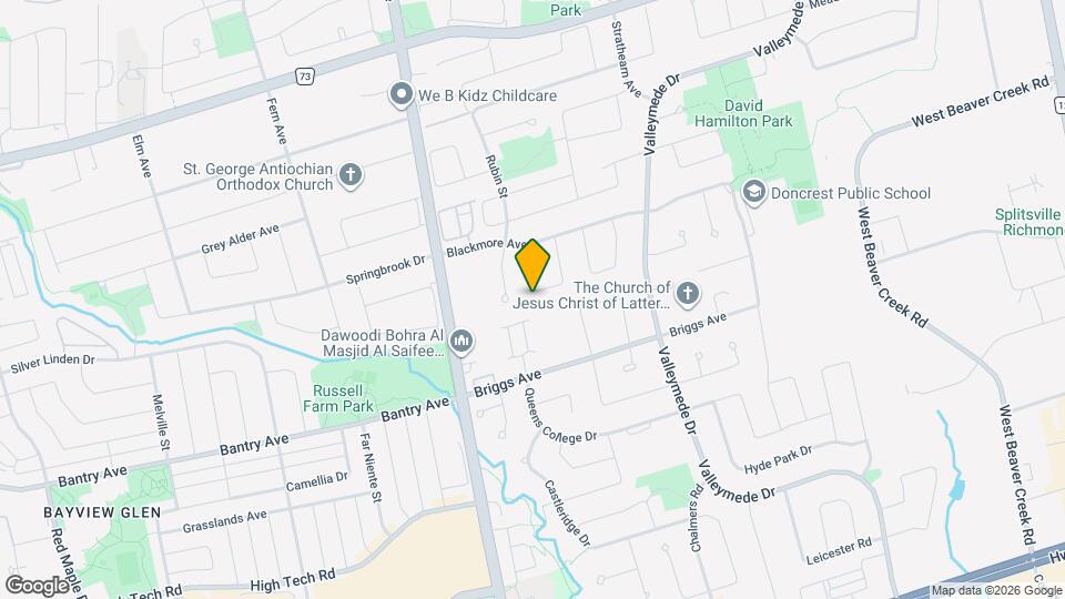 22 A Waltham Crescent Map and Location Details