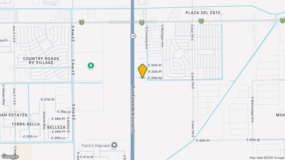 6575 E 35th Rd Map and Location Details