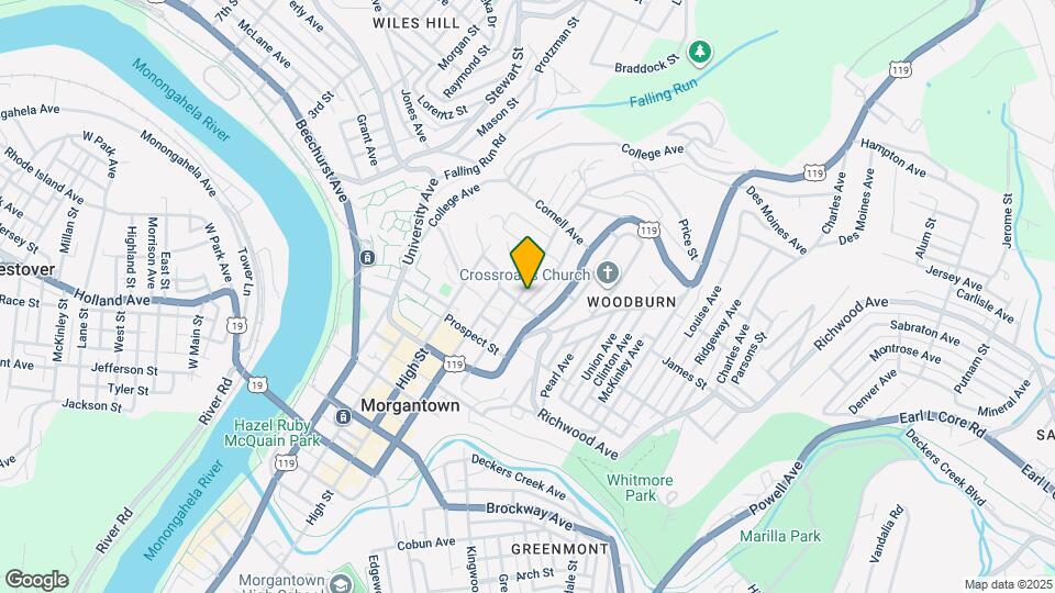 717 Naomi St Map and Location Details