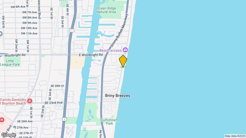 5500 Old Ocean Blvd Mapa y Detalles de la Ubicación