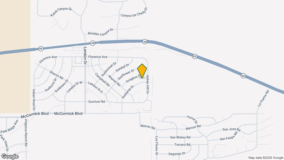 3477 Sunlamp Dr Map and Location Details