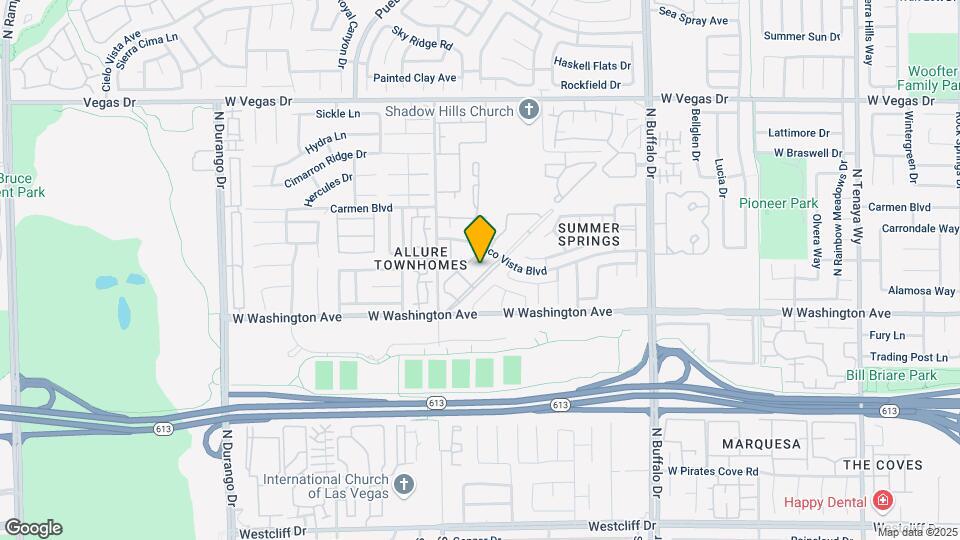 929 Sulphur Springs Ln Mapa y Detalles de la Ubicación