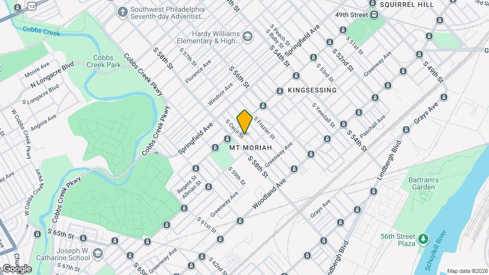 1917 S Cecil St Map and Location Details