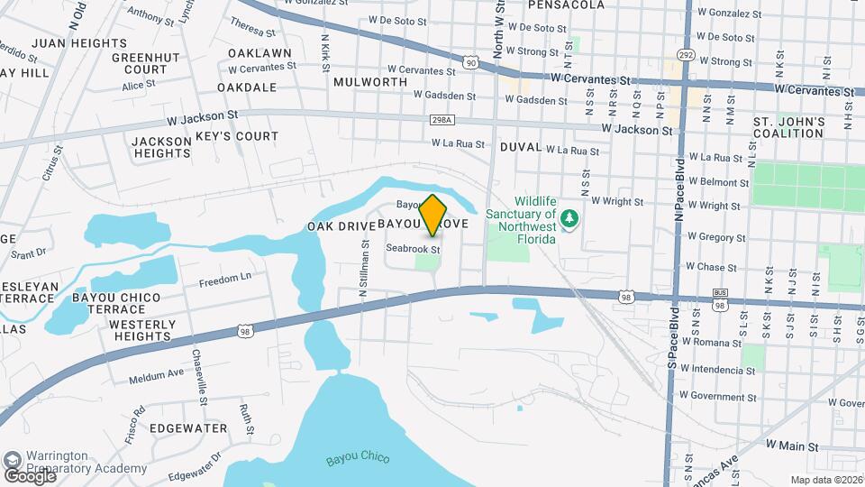 3210 Seabrook St Map and Location Details