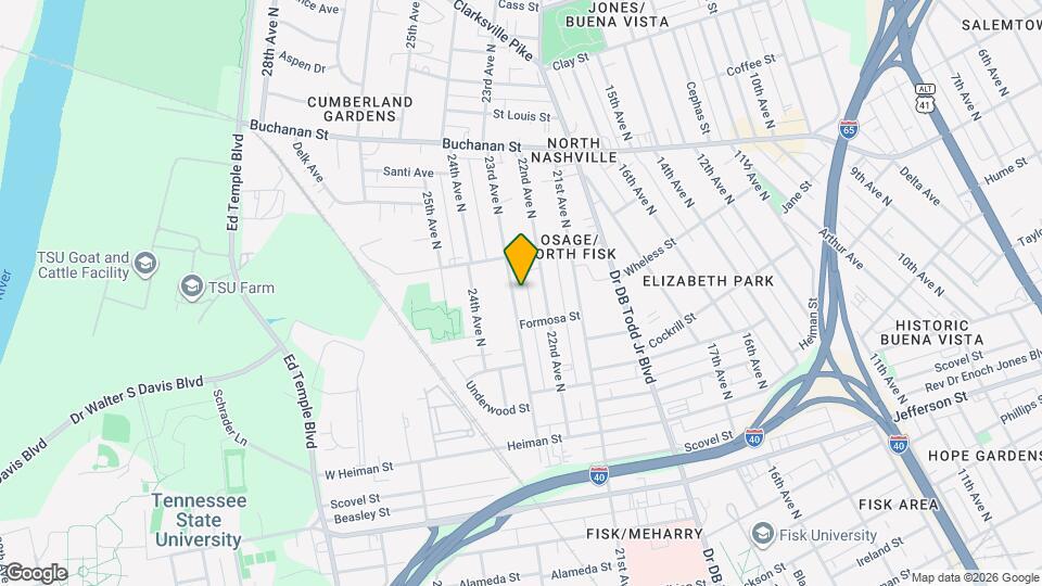 1612 23rd Ave N Map and Location Details