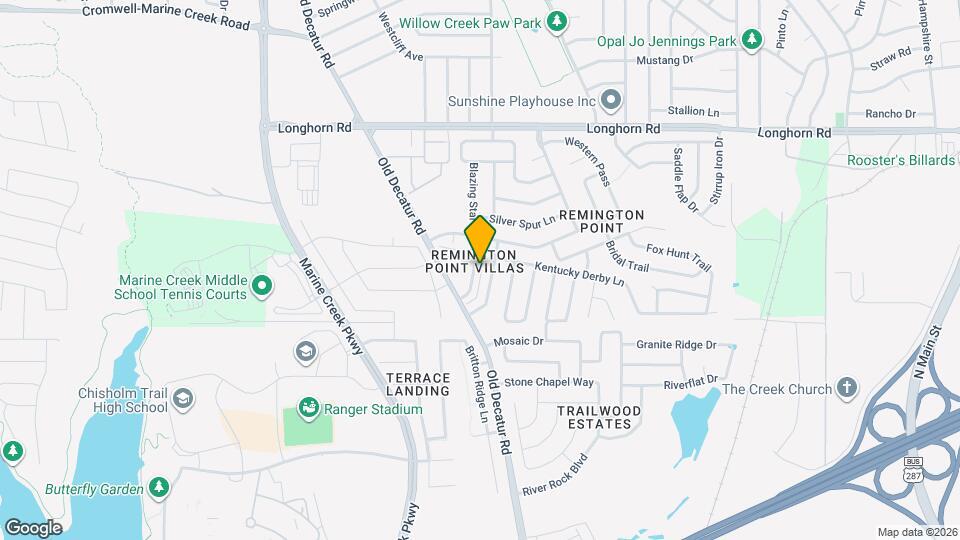 5708 Giddyup Ln Map and Location Details