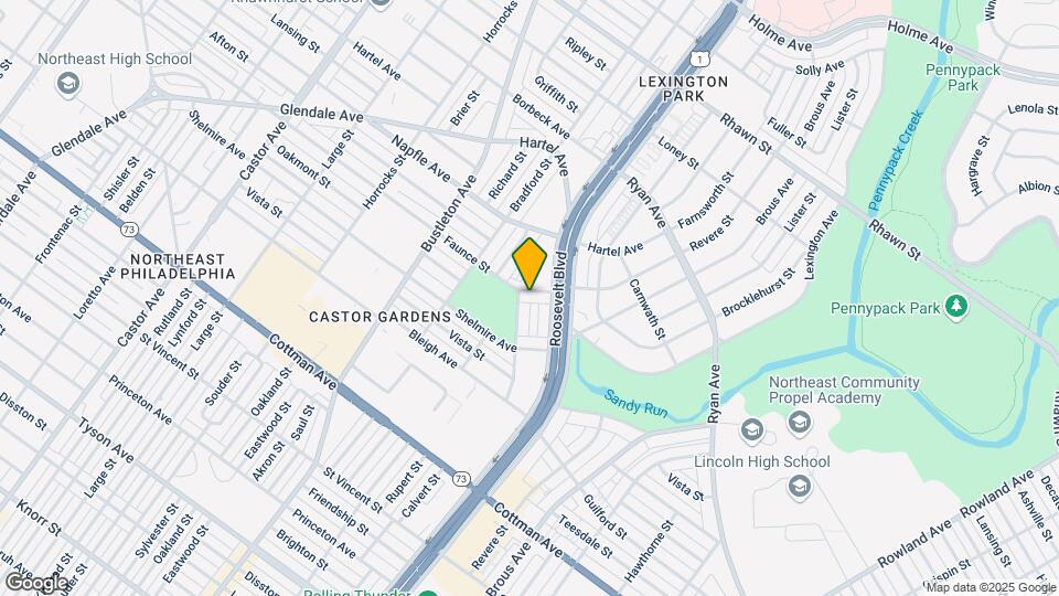 2534 Faunce St Map and Location Details