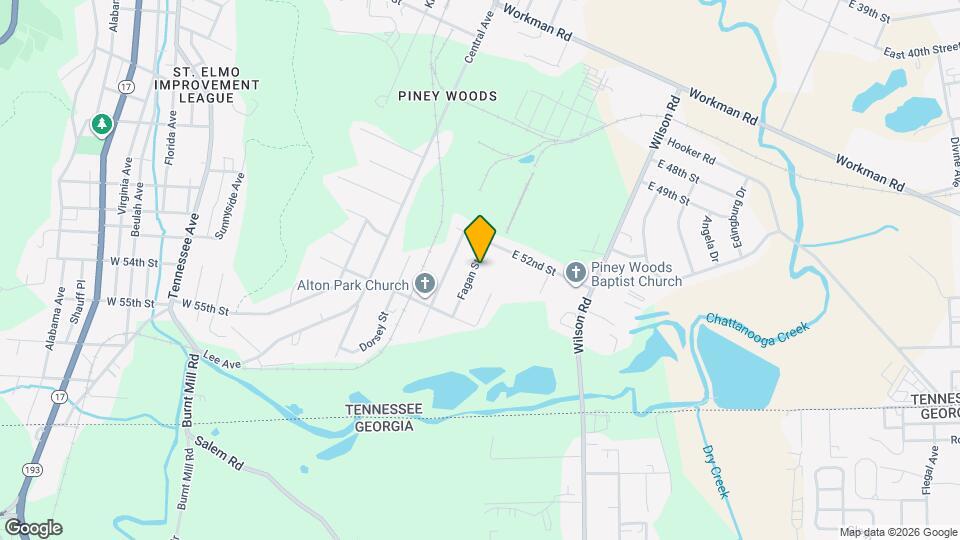 5216 Fagan St Map and Location Details