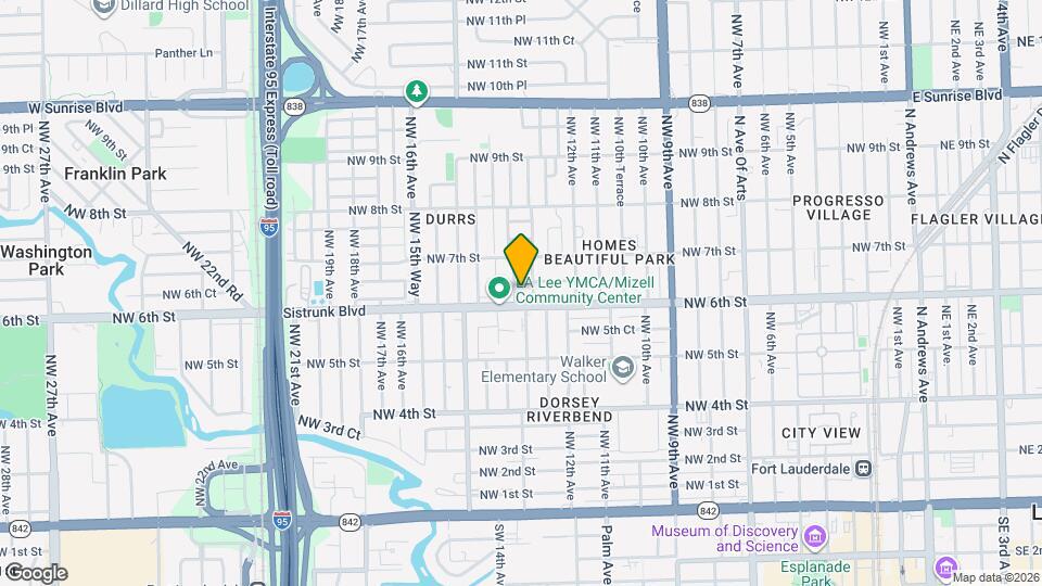 612 NW 14th Ave Map and Location Details