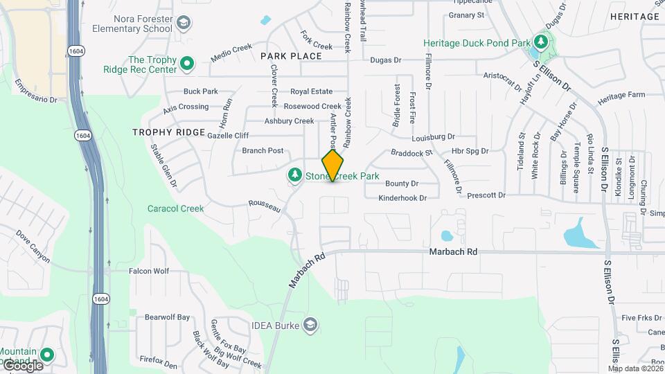 10354 Oakwood Crest Map and Location Details