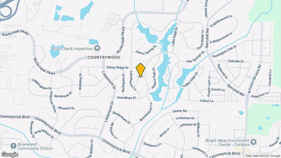2236 Oak Hollow Ln Map and Location Details