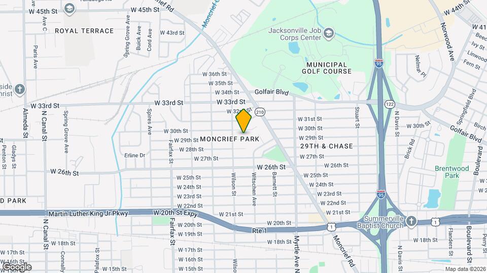 1497 W 29th St Map and Location Details