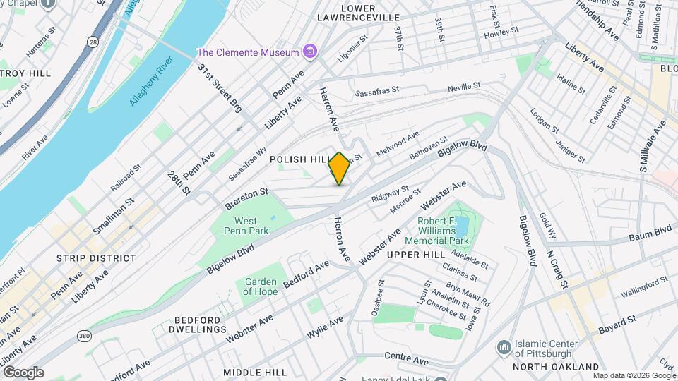 3208 Brereton St Map and Location Details