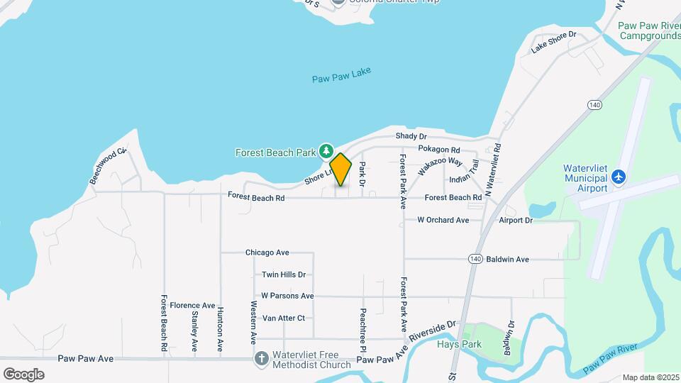 7935 Forest Beach Rd Mapa y Detalles de la Ubicación
