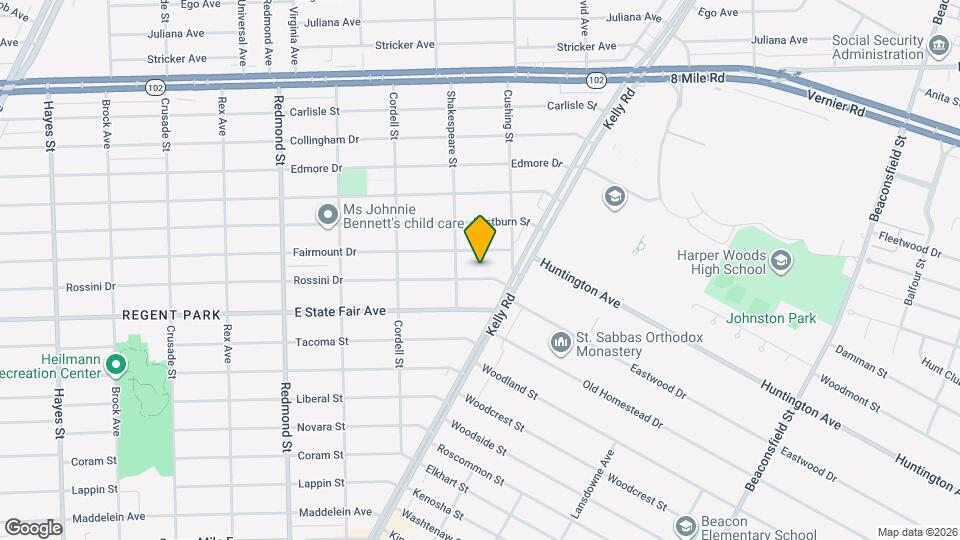 16647 Rossini Dr Map and Location Details